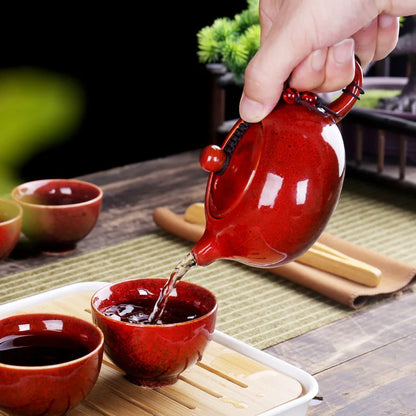 With Travelling Bag 4 Cups Chinese Kung Fu Tea Set Travel Set Ceramic Portable Teapot Porcelain Teaset Gaiwan Tea Cups Tea Tool
