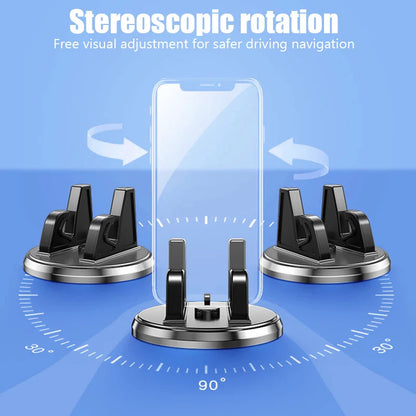 360 Degree Rotating Car Phone Holder Dashboard Holder with Anti-slip Pad for IPhone Samsung Xiaomi Huawei Car Accessories