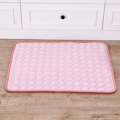 Dog Cooling Mat Summer Pad for Dogs Cat Blanket Breathable dog Bed Kennel Puppy Sleeping Sofa Cushion Dog Accessories