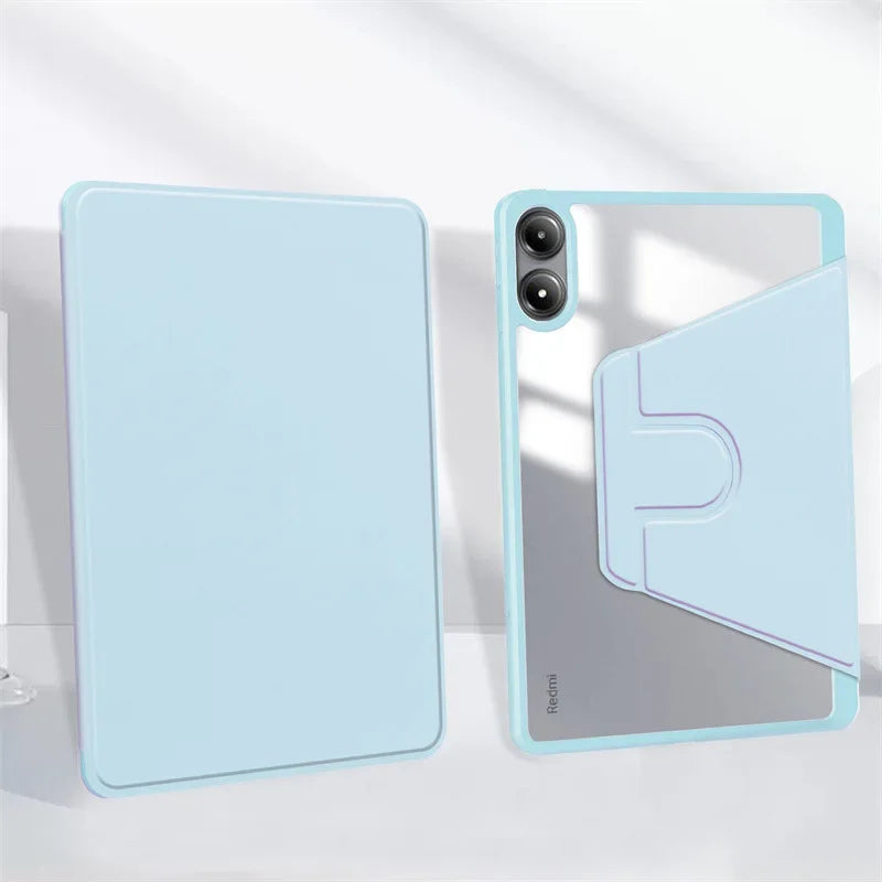 For Redmi Pad Pro 12.1 inch 360 Rotating Magnetic Smart Tablet Cover For Xiaomi Redmi Pad Pro 12.1 2024 Case with Pencil Holder