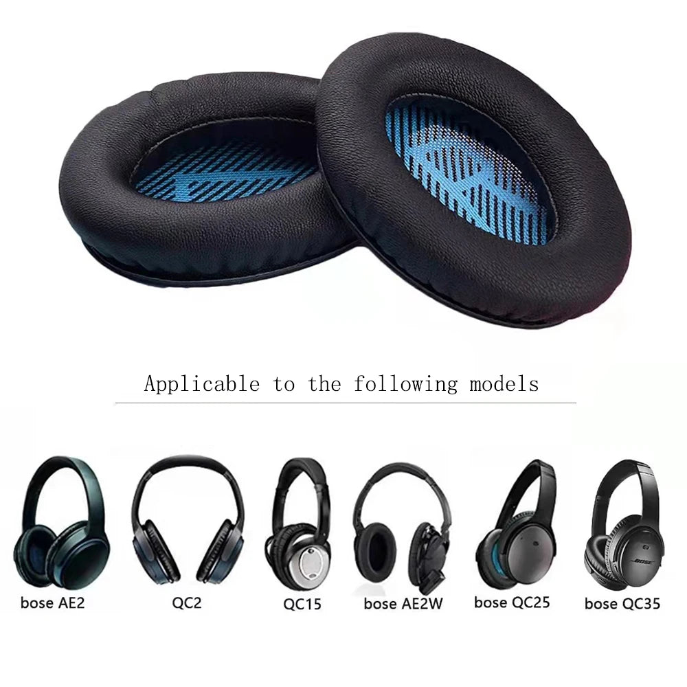 Replacement Earpads For BOSE QuietComfort QC 2 15 25 35 qc35 ii Ear Cushion BOSE QC35 QC25 QC15 AE2 SoundTrue Headphone Ear Pad
