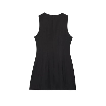 Yellow Slim Fit Mini Dress – Summer 2025 Casual Chic