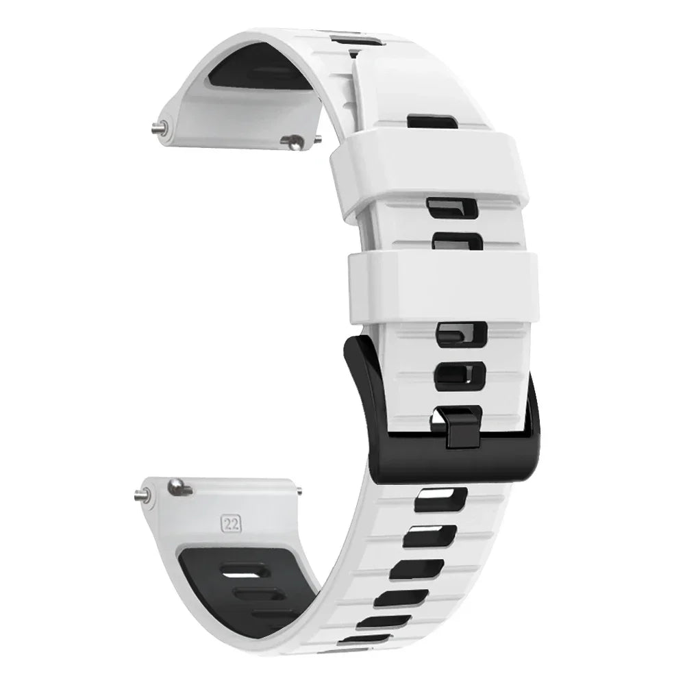 20mm/22mm Silicone Soft Strap For Garmin Active/Vivoactive 6 5/Venu 3 Sq/Forerunner 570 165 265 Band For Amazfit/HUAWEI Bracelet