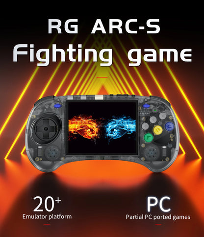 ANBERNIC RG ARC-S/RG ARC-D Retro Games RK3566 4.0 INCH 640*480 Handheld Game Console Emulator LINUX System 3500mAh HD-compatible