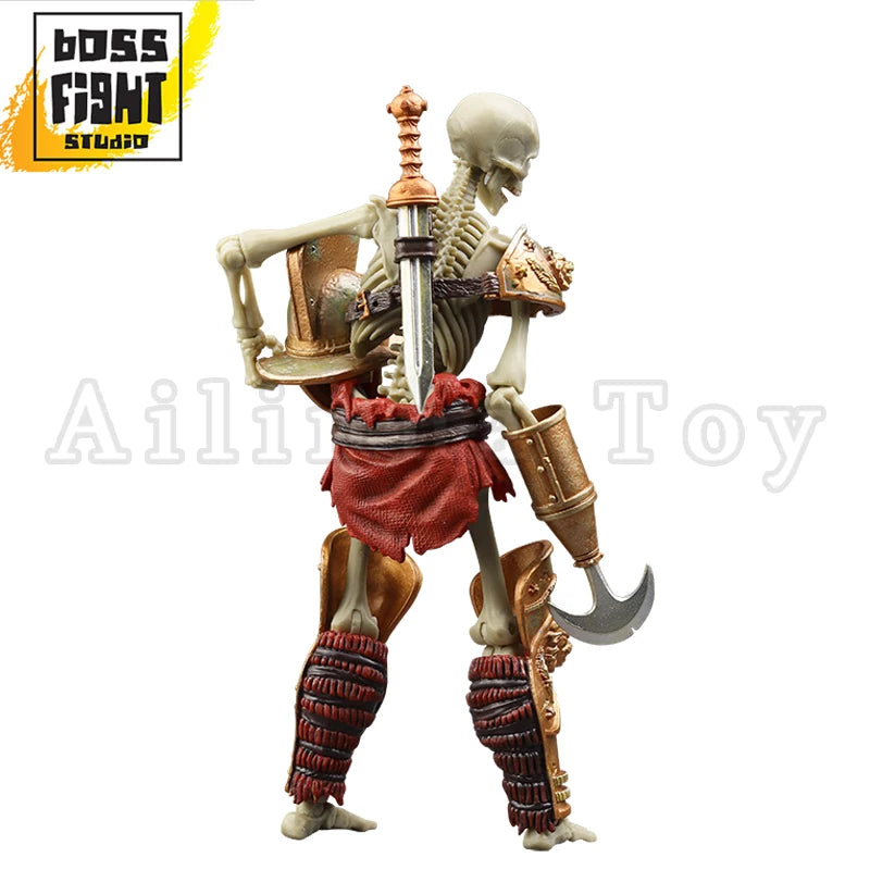 Boss Fight Studio 1/12 Action Figure EPIC H.A.C.K.S. Pirate Barbarian Gladiator Skeleton Anime Model For Gift