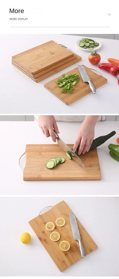 Large Bamboo Cutting Board – Double-Sided & Durable