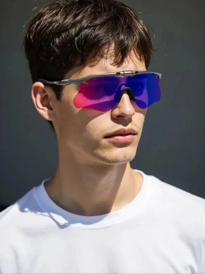 New Polarized Sunglasses Outdoor Cycling Sports Vintage Unisex Driving Glasses UV400 Protection Lightweight Travel Sunglasses