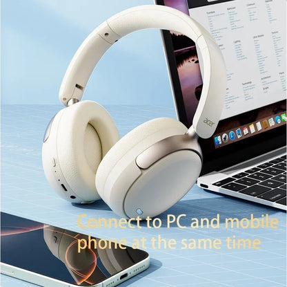 Acer OHR516 ANC Wireless Headphone Noise Cancelling Hi-Res Spatial Audio Earphone Bluetooth Over Ear Headset 40mm Dynamic Driver