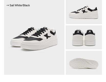 Xtep Skateboarding Shoes For Men 2024 Summer Wear-Resistant Skate Shoes Stability Soft Leisure Outdoor's Sneakers 876319310029