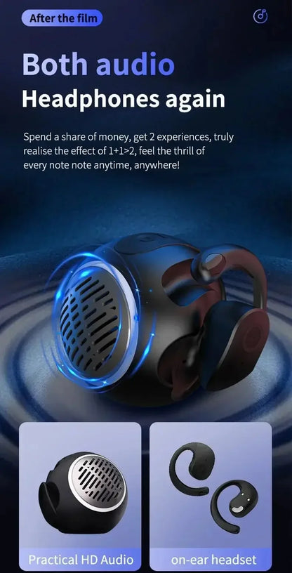 New Bluetooth Headphones AI Real Time Language Translation Earbuds 144 Languages Translator Wireless HiFi Stereo Sound Headph