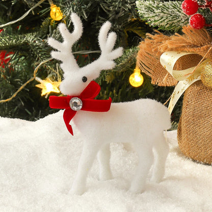 1/2Pcs 16/21/26CM Elk Christmas Supplies Decoration Christmas Tree Ornaments for Home Room Decor New Year 2025 Gifts Accessories