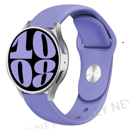 20mm 22mm strap For Samsung Galaxy watch 5 pro/6/4/Classic/Active 2/Gear S3 frontier silicone bracelet Huawei GT 2/2e/3 pro band