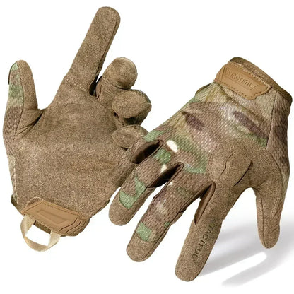 Outdoor Tactical Gloves Touch Screen Hunting Sport Cycling Camping Hiking Paintball Work Driving Lightweight Full Finger Men