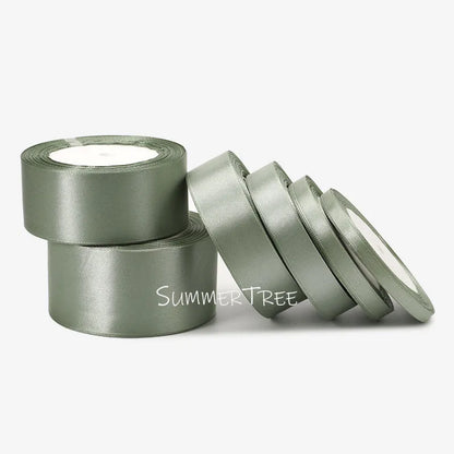 Satin Ribbon 25yards 6mm - 50mm Sash Gift Wrap Bow Handmade DIY Craft Halloween Christmas Wedding Birthday Party Decoration