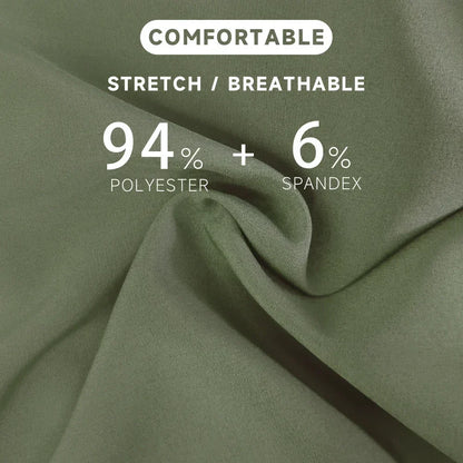 Women's Stretch Scrub Set – V-Neck Top & Jogger Pants