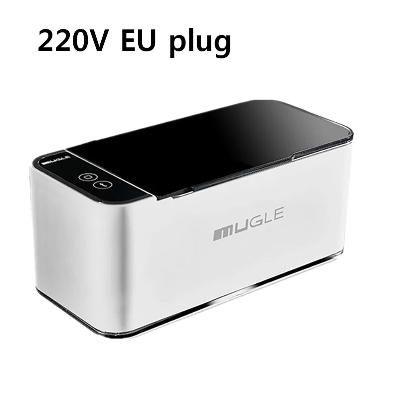 Ultrasonic Cleaner Ultrasound Glasses Cleaning Machine for Glasses Jewelry Cleaner 46kHZ High Frequency Ultrasound Washing Bath