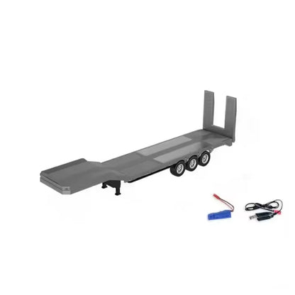 HUINA 770S Rc Truck Trailer Tractor 1/18 1501 Remote Control Car 19 Ch Electric Machine Engineering Cars Radio Controlled Toys