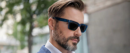 ZENOTTIC Retro Rectangle Sunglasses for Men Women Polarized UV400 Protection Classic Trendy Driving Sun Glasses