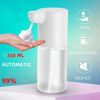 Touchless Foam Soap Dispenser – USB Rechargeable, 350ml