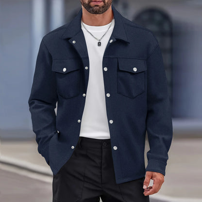 Men’s Smart Casual Lightweight Jacket – Spring/Autumn Streetwear | Harajuku Style