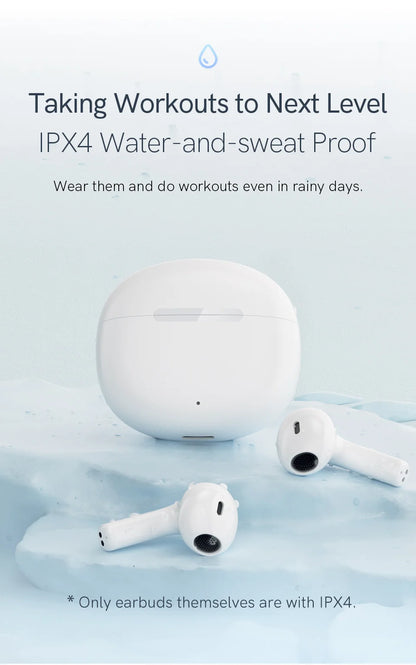 NEW QCY T20 Bluetooth 5.3 TWS Wireless Earphones 68ms Low Latency Earbuds 13mm Driver HIFI Headphones 4 Mics+ENC HD Call