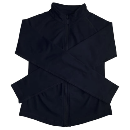 Long Sleeve Sports Jacket Women Zip Yoga Shirts Seamless Fitness Gym Top Sportswear Slim Fit Running Coats Workout Clothes Woman